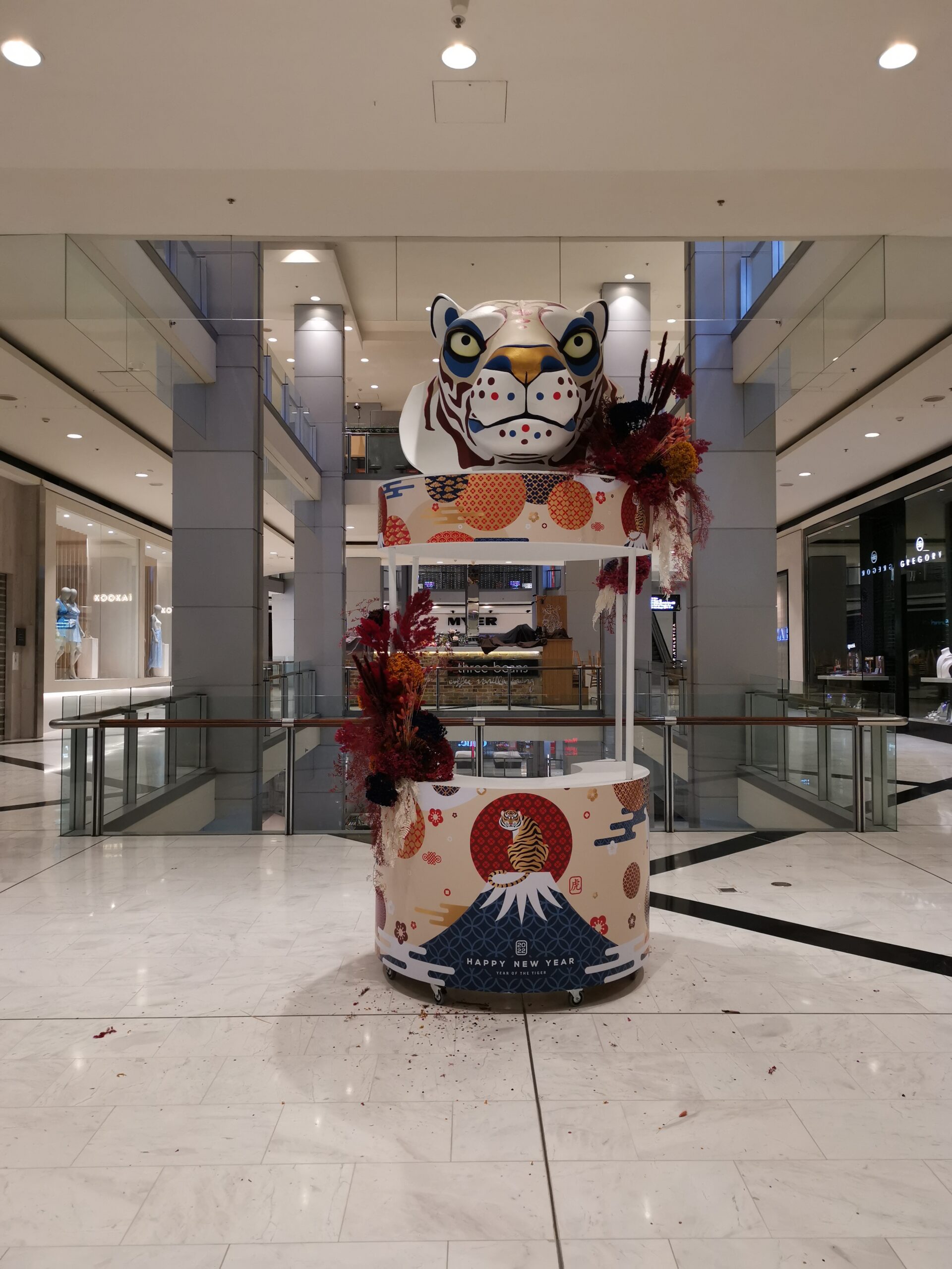 Lunar New Year Booth at Westfield Chatswood